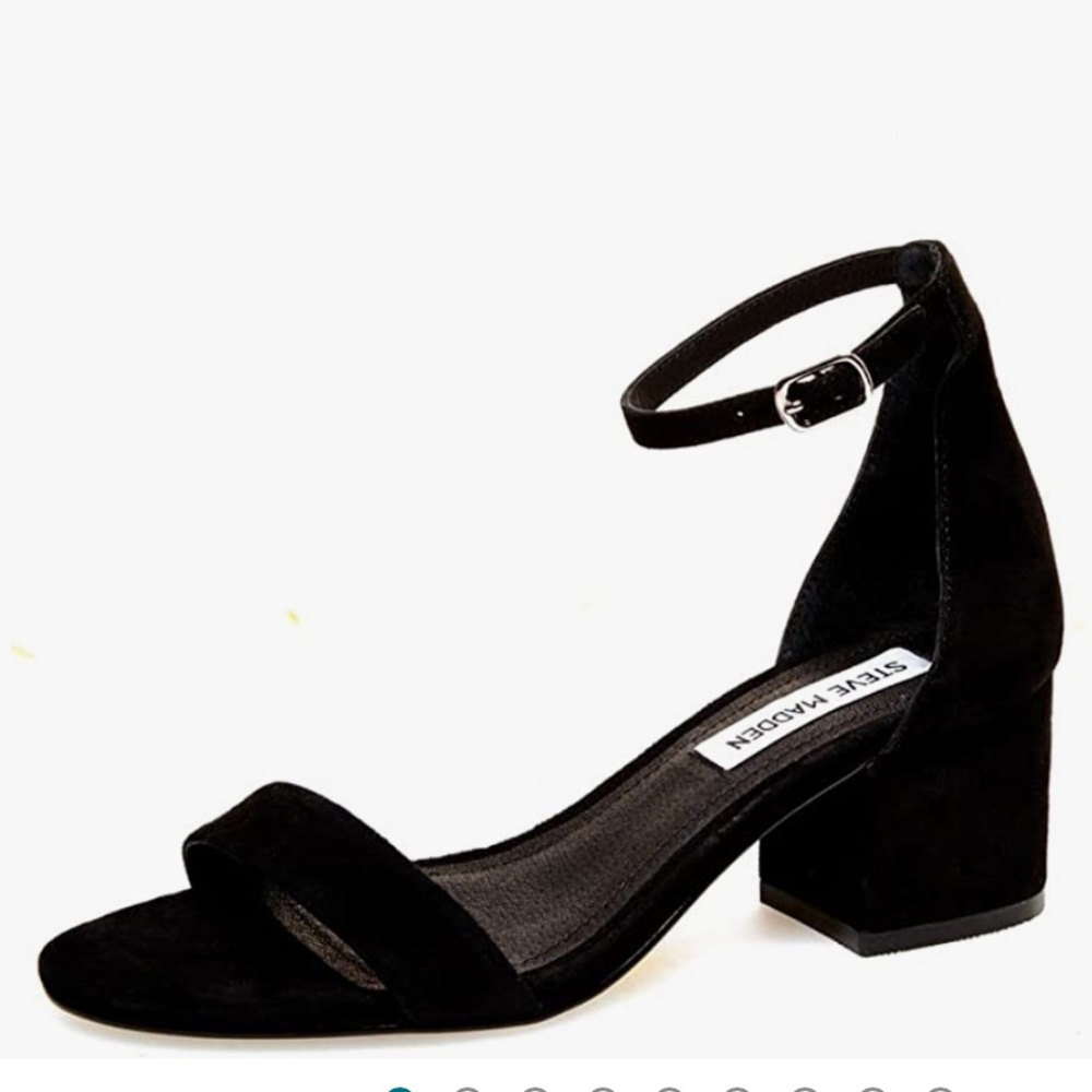 Steve Madden Suede Block Heel Sandal